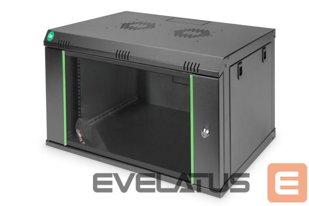 Muud kaubad Digitus Wall Mounting Cabinets Dynamic Basic Series | DN-19 07-U-EC-SW | Black | 38.9 x 60 x 45 cm