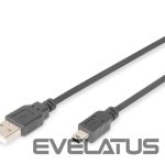 Kaabel Digitus  Connection Cable, 1.8 m | AK-300108-018-S | USB Type A to USB Mini B 