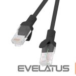 Monitori tarvik Lanberg  Patchcord CAT.5E UTP | PCU5-10CC-0100-BK | 1 m 