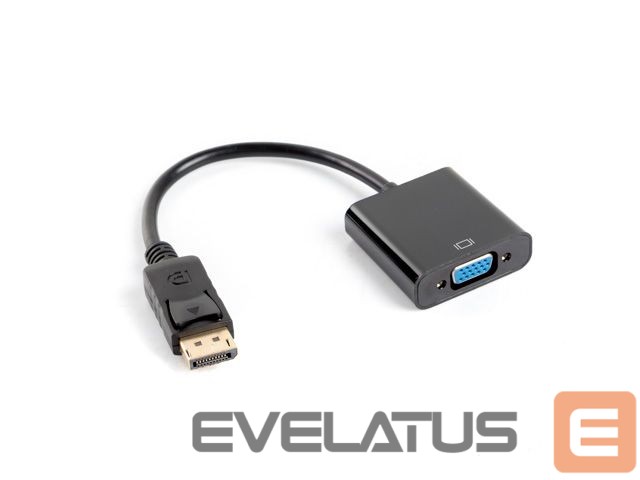 Laadija Lanberg Adapter Cable DisplayPort to VGA, 20 cm | AD-0002-BK