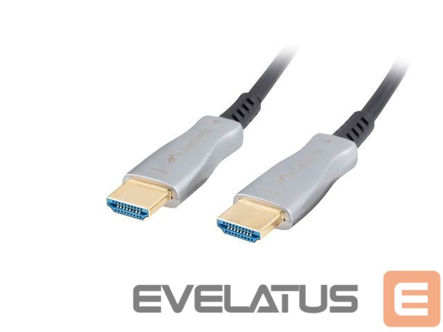 Monitori tarvik Lanberg CA-HDMI-20FB-1000-BK | HDMI to HDMI | 100 m