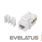Üleminek Lanberg  | Keystone Module RJ45 to LSA CAT.5E, UTP | KSU5-1090 | White 