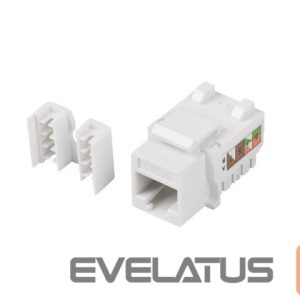 Üleminek Lanberg  | Keystone Module RJ45 to LSA CAT.5E, UTP | KSU5-1090 | White 