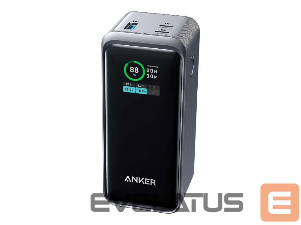 Väline aku Anker Soundcore Power Bank, 200 W | Prime | 20000 mAh | Black