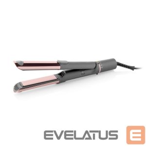Juuste sirgendaja ETA  Hair Straightener and Curler | 132390000 Fenité Exclusive 2-in-1 | Ceramic heating system | Temperature (min) 140 °C | Temperature (max) 200 °C | Number of heating levels 5 | 1700 W | Grey/Pink 