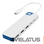 Juhtmevabad kõrvaklapid HYPER  Drive Flex 5 Port USB-C Hub, Blue | 