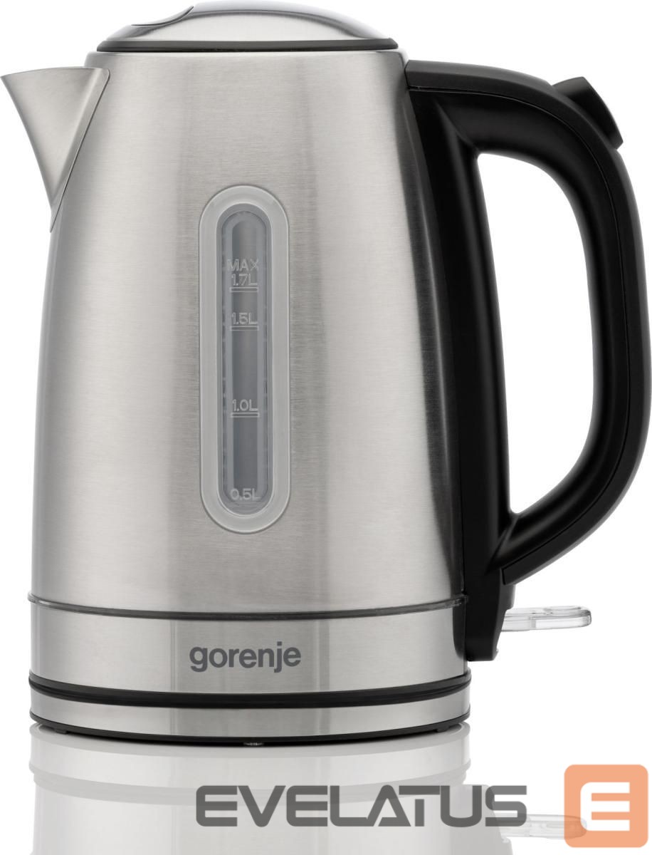 Veekeetja GORENJE Kettle | K17DS | Electric | 2200 W | 1.7 L | Stainless steel | 360° rotational base | Stainless steel