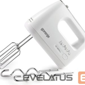 Mikserid ja blenderid GORENJE  | Hand Mixer | M460CDC | Hand Mixer | 460 W | Number of speeds 5 | Turbo mode | White 