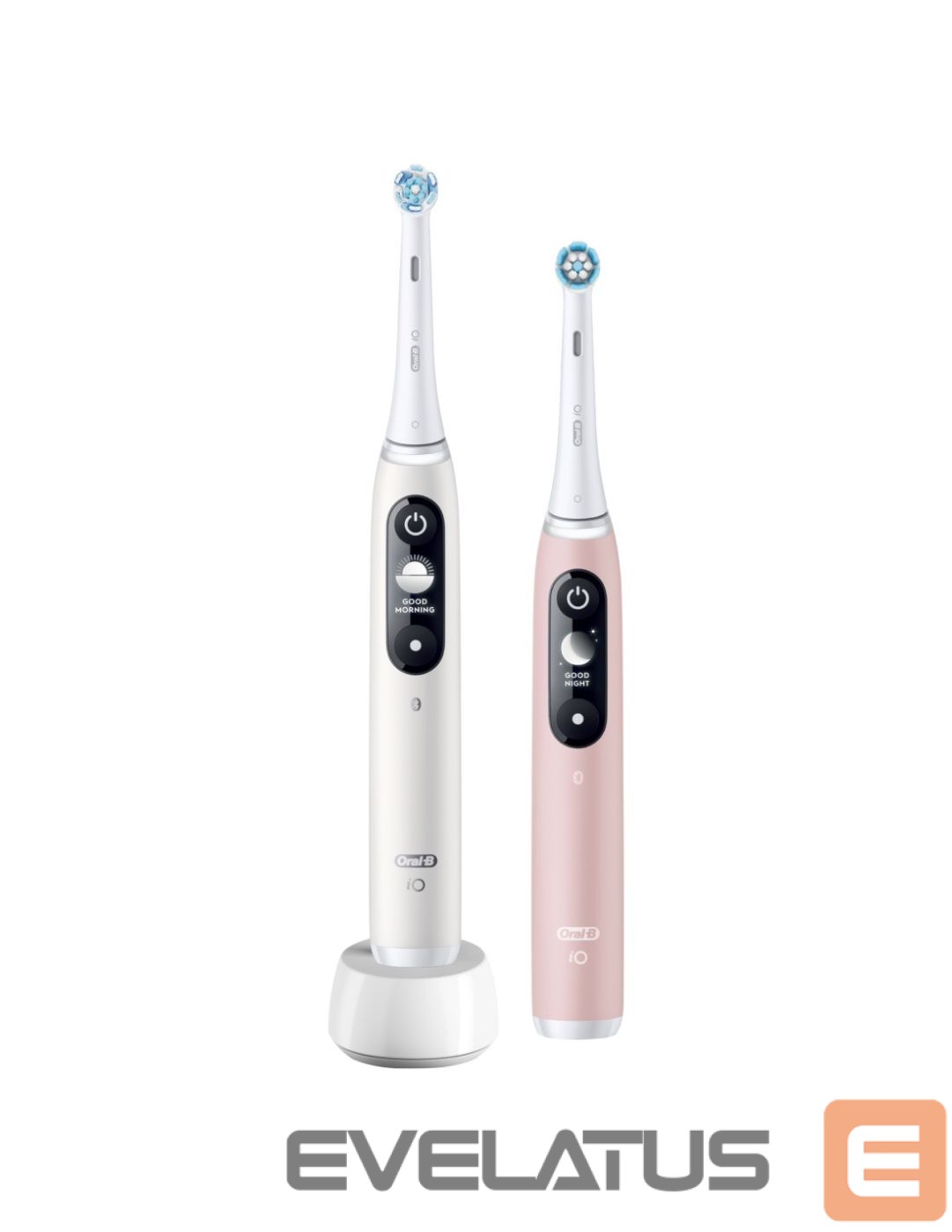 Hambahari Oral-B Electric Toothbrush | iO6 DuoPack | Rechargeable | For adults | Number of brush heads included 2 | Number of teeth brushing modes 5 | White/Pink
