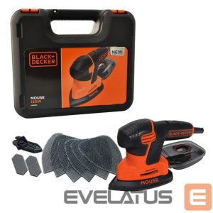 Muud väikesed kodumasinad Black & Decker  Triangular Sander | KA2500K-QS | 120 W 