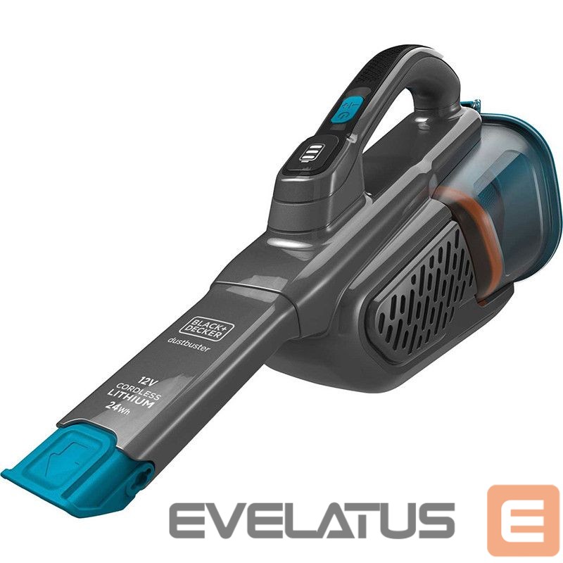Tolmuimeja Black & Decker Vacuum Cleaner | BHHV320B-QW | Cordless operating | Handstick | 12 V | Operating time (max) 20 min | Gray/Blue