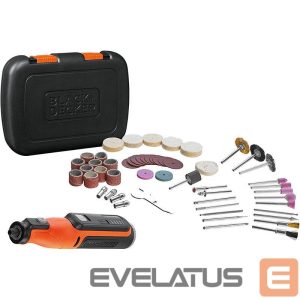 Muud väikesed kodumasinad Black & Decker  8V Cordless Rotary Tool With Kit Box | BCRT8IK-XJ 