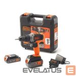 Kalakaubad Black & Decker  | Cordless Drill/Driver with  2.0 Ah/4.0 Ah Battery | BCD003MEM2K-QW | 18 V | 2.0/4.0 Ah | Lithium 