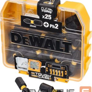 Jahutid DeWALT  DT70555T-QZ Extreme FLEXTORQ 25pc Set PH2 25mm in Small Bulk Storage Case 