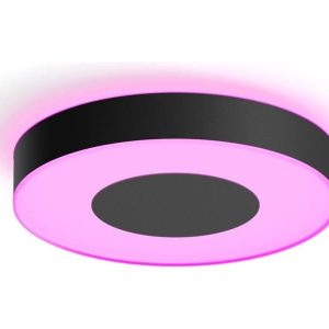 Laualamp Philips Hue  Infuse L ceiling lamp black | 52.5 W | White and color ambiance 2000-6500 | Bluetooth 