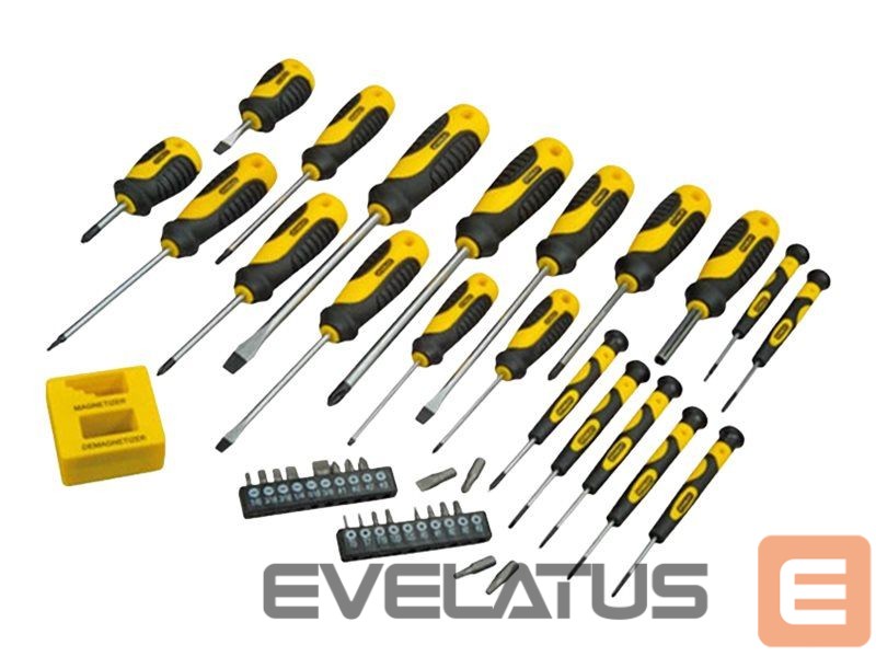 Muud väikesed kodumasinad Stanley | Screwdriver Set in Bag Set of 42 pcs | STHT0-62113