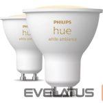 LED pirn Philips Hue  Smart Spotlight, 2 pcs pack | GU10 | 4.2 W | Warm to cool white light 