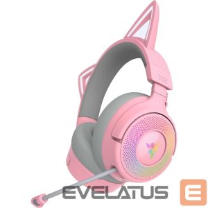 Juhtmevabad kõrvaklapid Razer  Headset | Kraken Kitty V3 Pro | Wireless/Wired | Over-Ear | Wireless | Quartz 