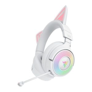 Juhtmevabad kõrvaklapid Razer  Headset | Kraken Kitty V3 Pro | Bluetooth | Over-ear | Microphone | Wireless | White 