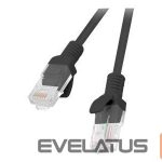 Monitori tarvik Lanberg  Patchcord CAT.6 UTP fluke passed | PCU6-10CC-0025-BK | 0.25 m 