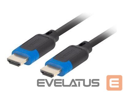 Monitori tarvik Lanberg HDMI CABLE M/M V2.1 8K 60HZ CCS | CA-HDMI-30CC-0030-BK | 3 m