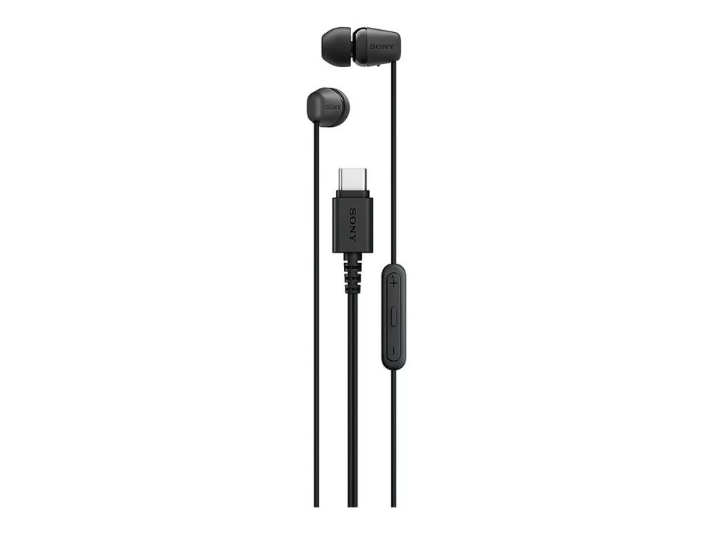 Juhtmevabad kõrvaklapid Sony IER‑EX15C USB‑C Wired Earbuds with Mic, Black |