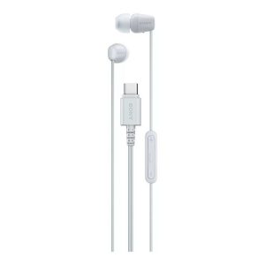 Juhtmevabad kõrvaklapid Sony  IER‑EX15C USB‑C Wired Earbuds with Mic, White | 