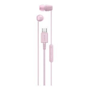Juhtmevabad kõrvaklapid Sony  IER‑EX15C USB‑C Wired Earbuds with Mic, Pink | 