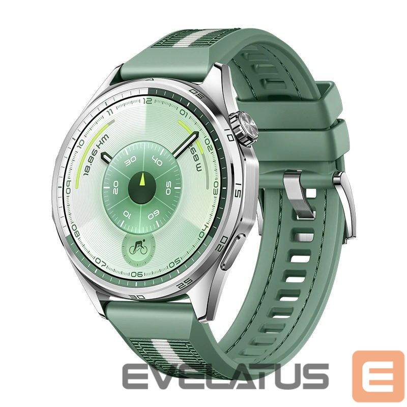 Nutikell Huawei WATCH GT 6 46mm | Smart watch | GPS (satellite) | AMOLED | 1.47 inches | Waterproof | Green
