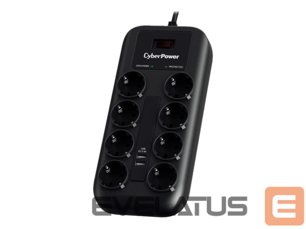 Kaitselüliti CyberPower P0820SUF0-DE Surge Protectors