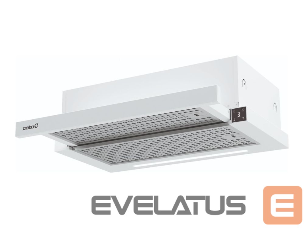 Integreeritav õhupuhasti Cata Built-in Hood TFH 6430 GWH /B Width 59,8cm, Max 391,5 m³/h, LED, White |