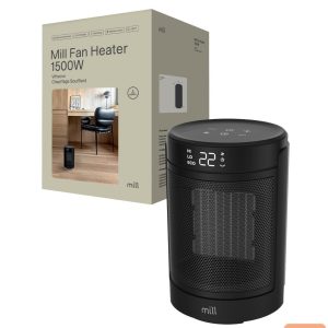 Radiaator Mill  FH1500BLACK | Ceramic fan heater | 1500 W | Suitable for rooms up to 22 m² | Black 