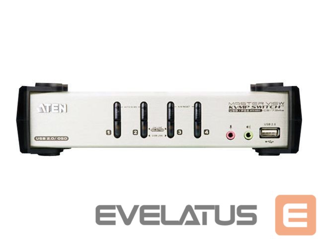 Server – muud tarvikud Aten CS1734B - KVM / audio / USB switch - 4 ports