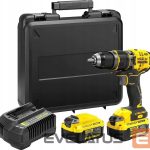 Kalakaubad Black & Decker  18V V20 Premium Brushless Hammer Drill Driver - 4.0Ah Kit | SFMCD721M2K-QW | 18 V | 4.0 Ah | Lithium-Ion (Li-Ion) 