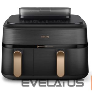 Lauagrillid Philips  Dual Steam Air Fryer | NA552/00 5000 Series | Power 2750 W | Capacity 9 L | RapidAir Plus | Black 