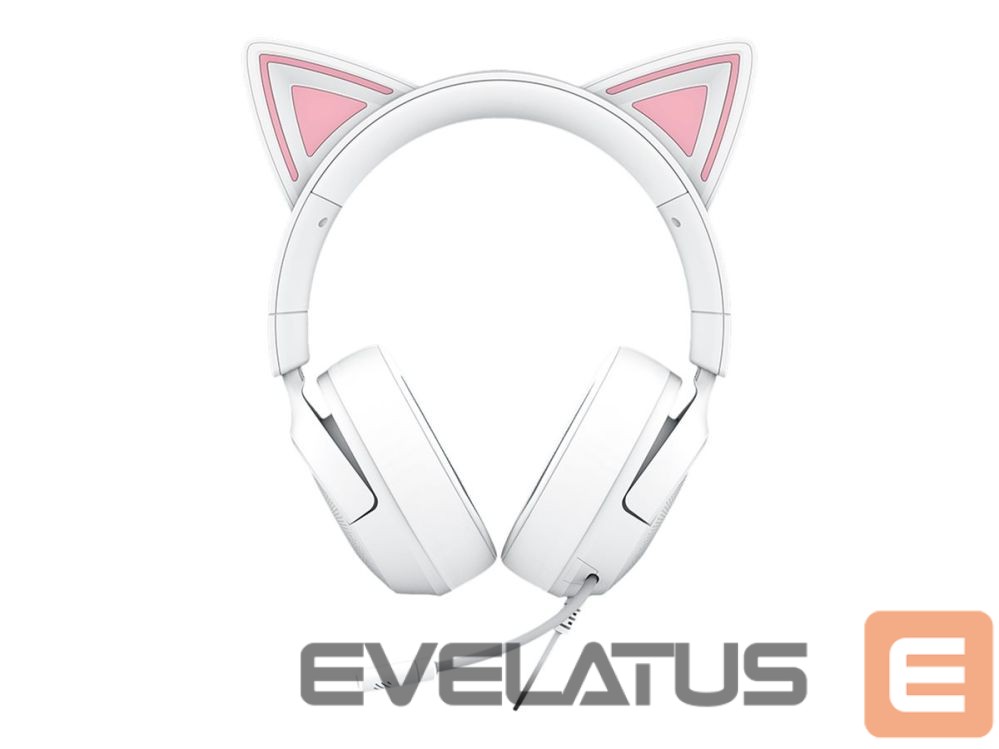 Juhtmevabad kõrvaklapid Razer Kraken Kitty V3 X Headset, White |