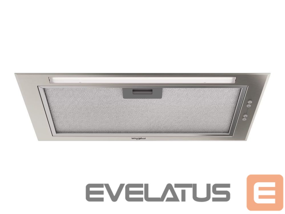Integreeritav õhupuhasti Whirlpool WCTH 63F LEB X Hood, Built-in, Width 51.4 cm, B, Max 435 m³/h, LED, Stainless steel |