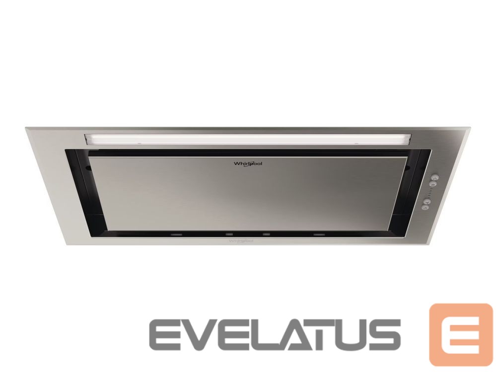 Integreeritav õhupuhasti Whirlpool WCT3 63F LTX Hood, Built-in, Width 51.4 cm, B, Max 430 m³/h, LED, Inox |