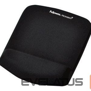 Arvutihiir Fellowes  Mouse pad with wrist support PlushTouch, black 