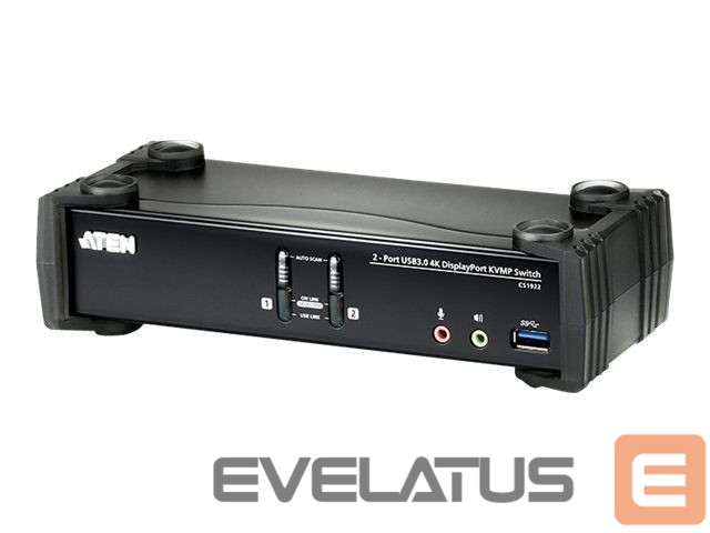 Server – muud tarvikud Aten CS1922 2-Port USB 3.0 4K DisplayPort KVMP Switch