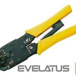Server – muud tarvikud Digitus  Multi Modular Crimping Tool, suitable for 4P2C 4P4C, 6P4C, 6P6C, 8P8C, incl. stripper and cutter 