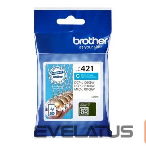 Tarvikud ja tarvikud Brother  LC421C Ink Cartridge Cyan | 