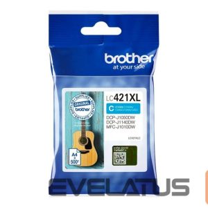 Tarvikud ja tarvikud Brother  LC421XLC Ink Cartridge, Cyan | 