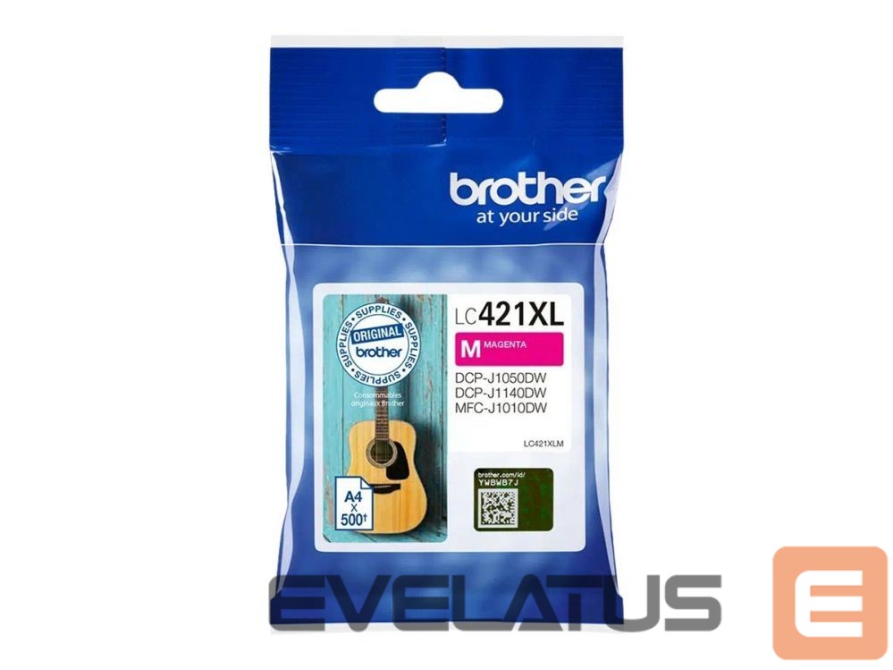 Tarvikud ja tarvikud Brother LC421XLM Ink Cartridge, Magenta |