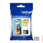 Tarvikud ja tarvikud Brother  LC421XLY Ink Cartridge, Yellow | 