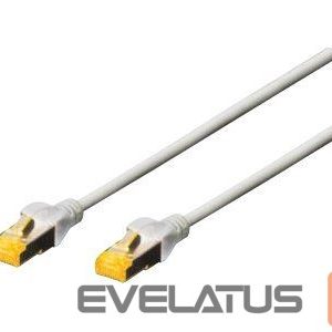 Üleminek Digitus  | CAT 6A S/FTP Patch Cord | LSZH AWG 26/7 | Length 5 m | Grey 