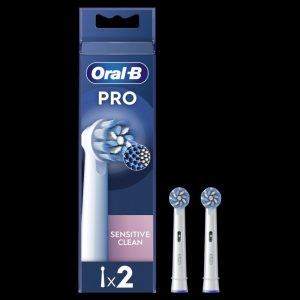 Hambahari Oral-B  | Replaceable toothbrush heads | EB60X-2 Sensitive Clean Pro | Heads | For adults | Number of brush heads included 2 | White 
