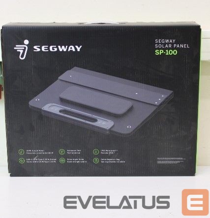 Server – muud tarvikud Segway SALE OUT. Solar Panel 100, UNPACKED, USED, SCRATCHES | Solar Panel 100 | 100 W