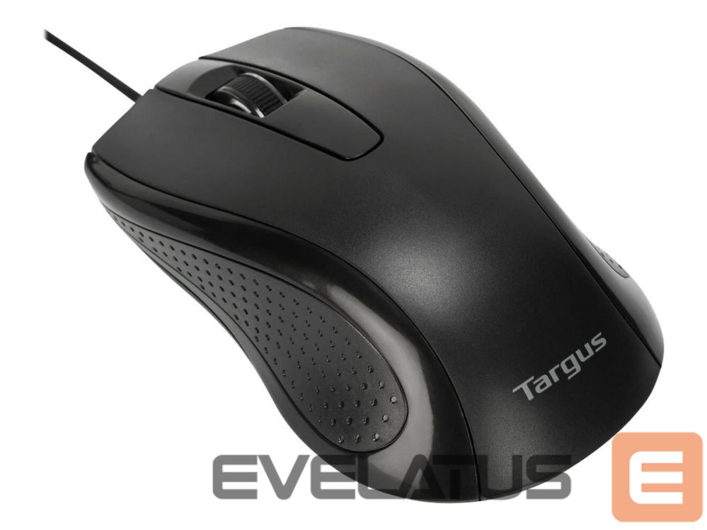 Arvutihiir Targus Full-Size Optical Antimicrobial Wired Mouse | Mouse | Full-Size Optical Antimicrobial | Wired | Black