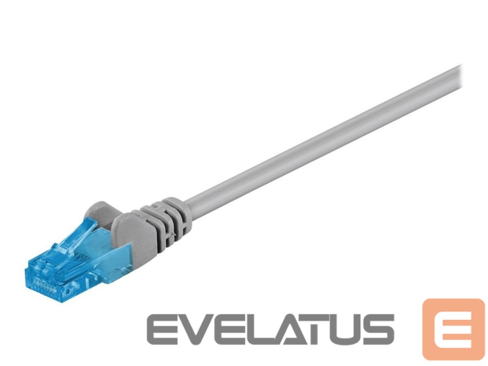 Üleminek Goobay CAT 6A Patch Cable, U/UTP, 1 m, Grey